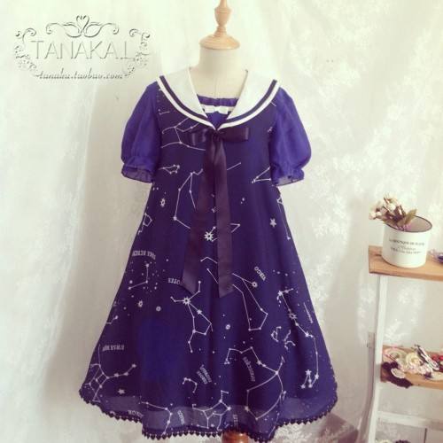 Replica] Angelic Pretty Cosmic Sailor Baby Doll Lolita JSK $63.99 