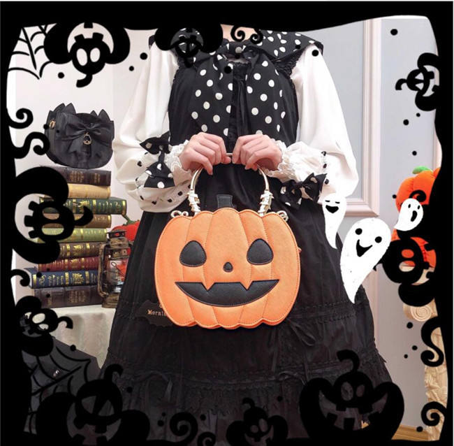 Morning Glory ~Halloween Pumpkin Lolita Bag