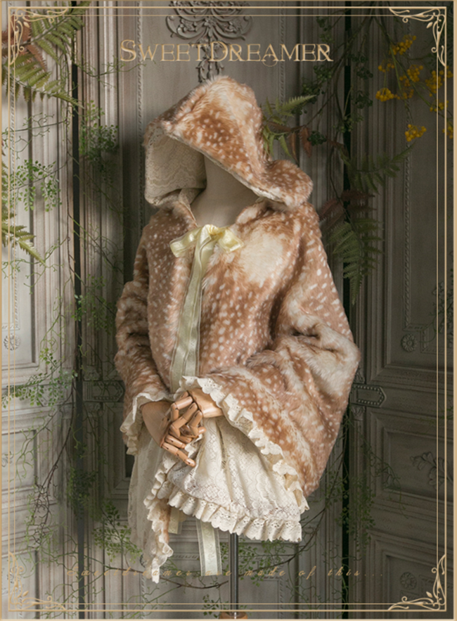 Cutie Creator ~Shepherd's Glen~ Warm Thick Cape - Double side use