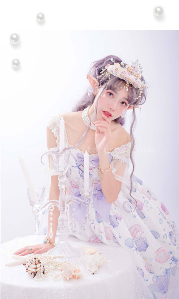Pinky Winky~Shell Theme Sweet Lolita JSK -Pre-order Closed