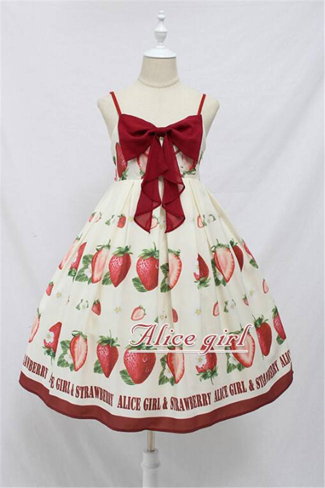 Sweet Strawberry~ Sweet Lolita JSK
