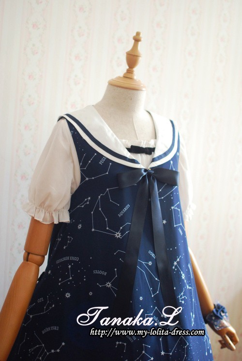 Replica] Angelic Pretty Cosmic Sailor Baby Doll Lolita JSK $63.99-Lolita  Dresses