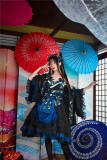 Neverland Lolita ~Flower Battle~ Kimono Style Fullset {Lolita JSK + Corset + Coat + Tailing} -Pre-order  Closed