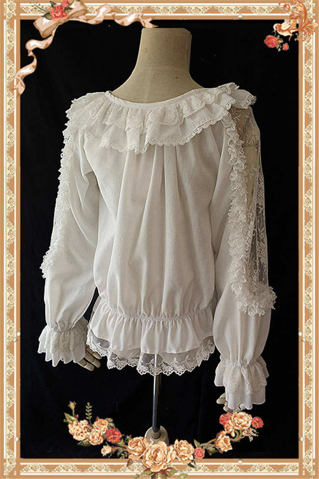 Jenny Cookies~Lolita Long Sleeves Blouse
