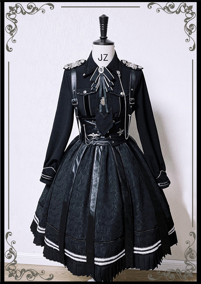 SUSIN　軍服ロリータ　ALPHA　epetice Susin Lolita ~Alpha Military Ouji Lolita Set