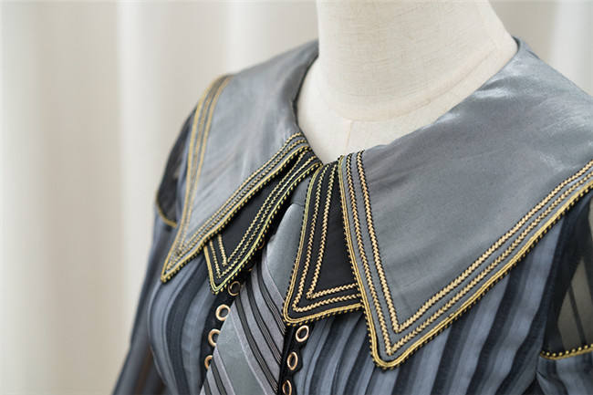 Rabbit Teeth ~The Girl Who Skip Class Lolita Dress Black L In Stock