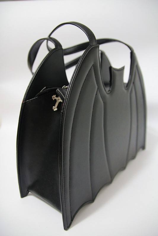 Bat Shape Gothic Punk Black Lolita Handbag
