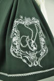 Anna's Secret ~Magic Academy.Hogwarts~ Embroidery JSK Wine&Gold Embroidery XXL