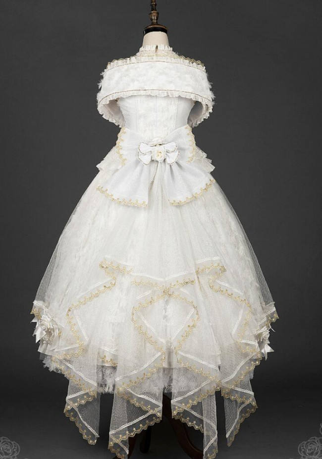 YUPBRO Lolita ~Helena~ Luxury Lolita JSK Bridal Design