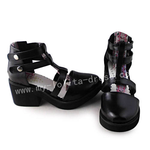 Beautiful Matt Black Sandals