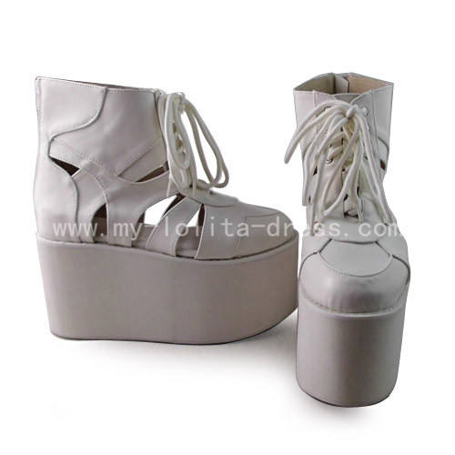 Beautiful Matt White Platform