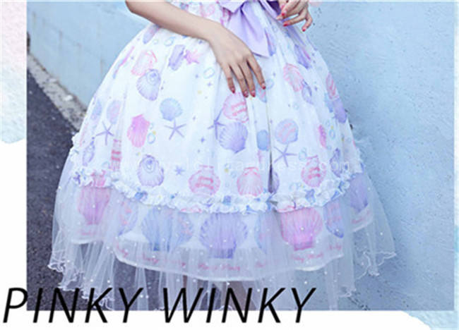 Pinky Winky~Shell Theme Sweet Lolita JSK -Pre-order Closed