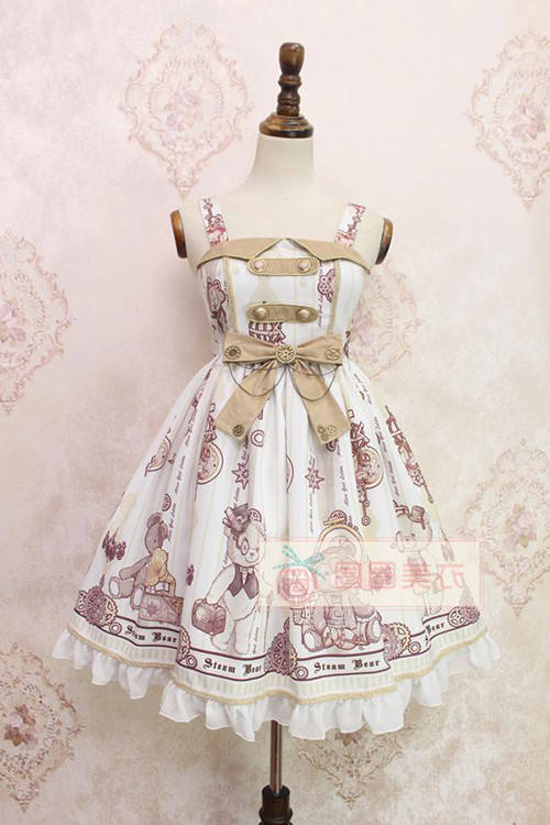 Alice Girl~ Steampunk Bear&Gear~ Lolita JSK