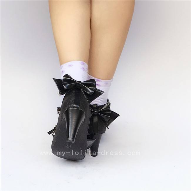 Antaina Tea Party Glitter Lolita Shoes