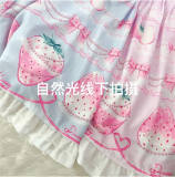 Snow Strawberry~ Sweet Hime Sleeves Lolita OP