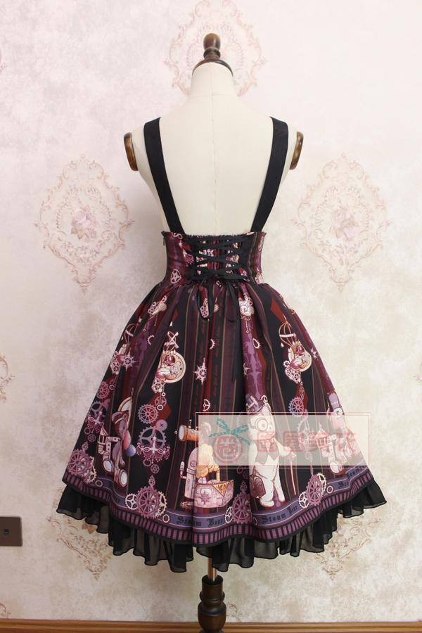 Alice Girl~ Steampunk Bear&Gear~ Lolita Salopette