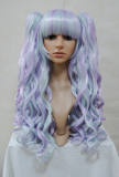 Light Purple Wavy Blended Wig