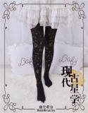 Modern Astrology~120D Gold-stamping Lolita Tights -out
