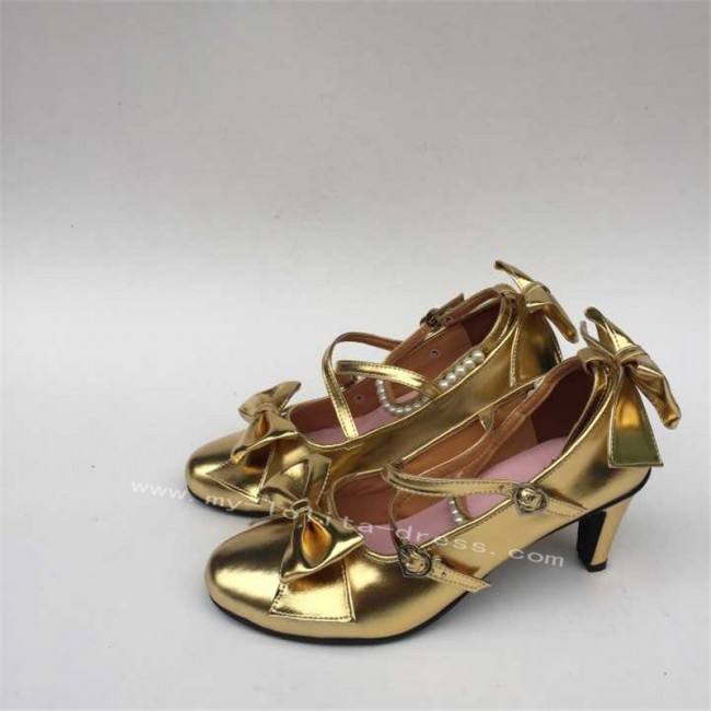 Antaina Tea Party Glitter Lolita Shoes