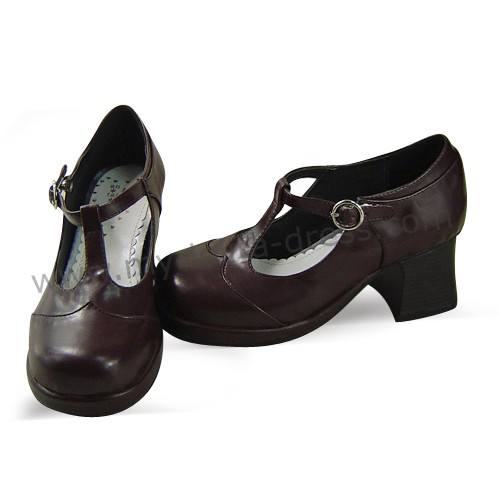 Black Classic Lolita Summer Footwear