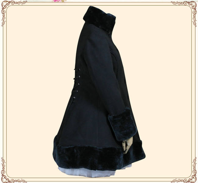 Lolita Princess Sweet Winter Slim Lolita Coat&Cape