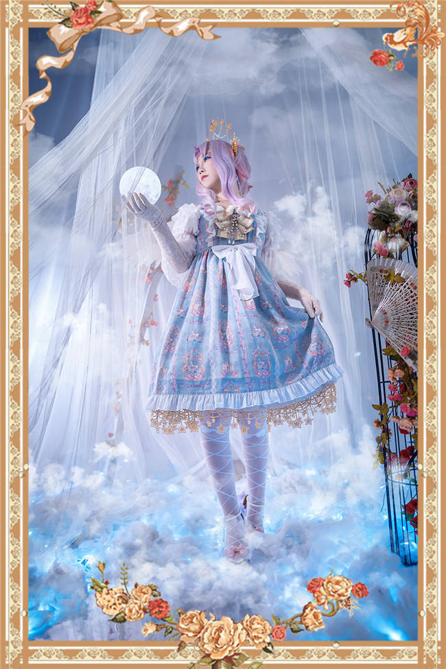 *Infanta ~Dream Unicorn~ Printed Lolita Jumper -Ready Made