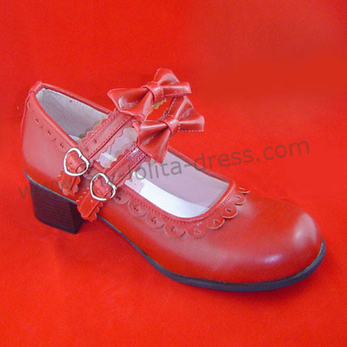 Sweet Double Bows Lolita Shoes