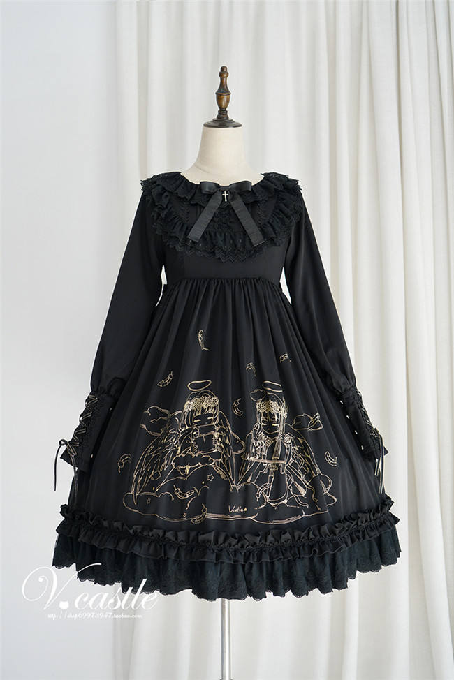 Little Angel~ Classic Lolita OP Dress -out