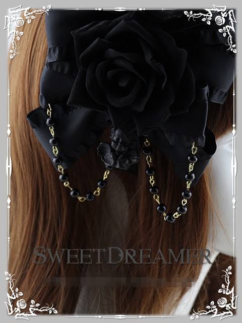 Sweet Dreamer Sweet Flower Cla Lolita Headbow