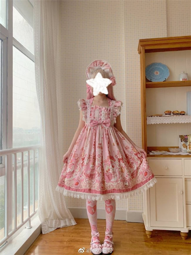 August Maiden ~Kittens & Berries Lolita Dresses -In Stock