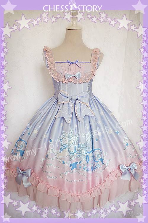 Chess Story ~Dreamy Starry Night~ Lolita Jumper Dress