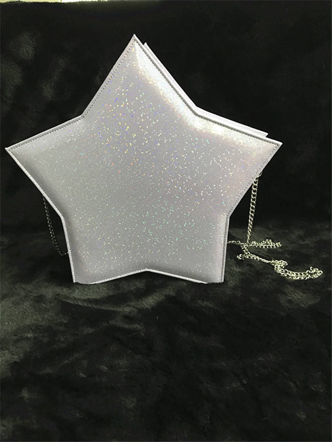 Sweet  Night Sky Five-pointed Star Lolita Bag - 2 Ways