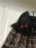 Black Bird Cage~ Gothic Halloween Lolita OP For Children -Limited Quanitity Pre-order Closed