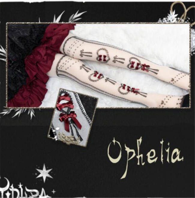 Yidhra Ophelia Lolita Above Knee Socks