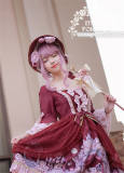 Sleeping Beauty~ Elegant Rococo Style Lolita OP Dress (Tea Party Version)