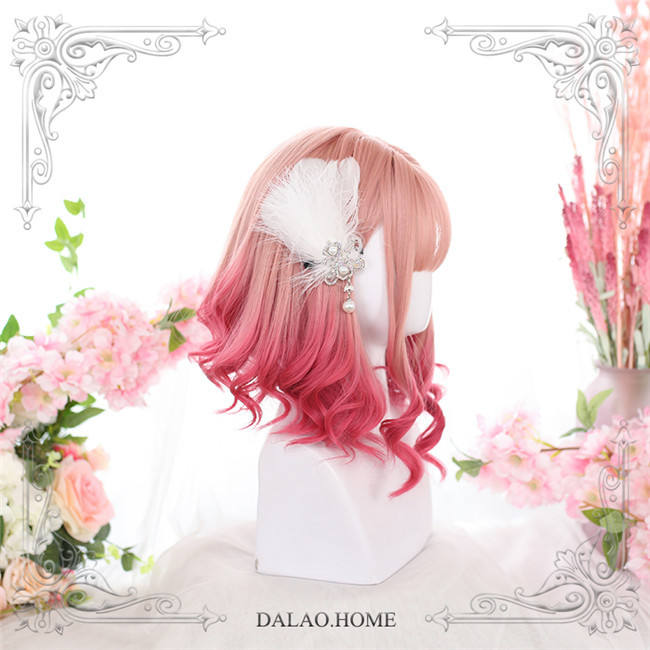 Dalao Home ~Raspberry Wine ~Sweet Short Lolita Wigs