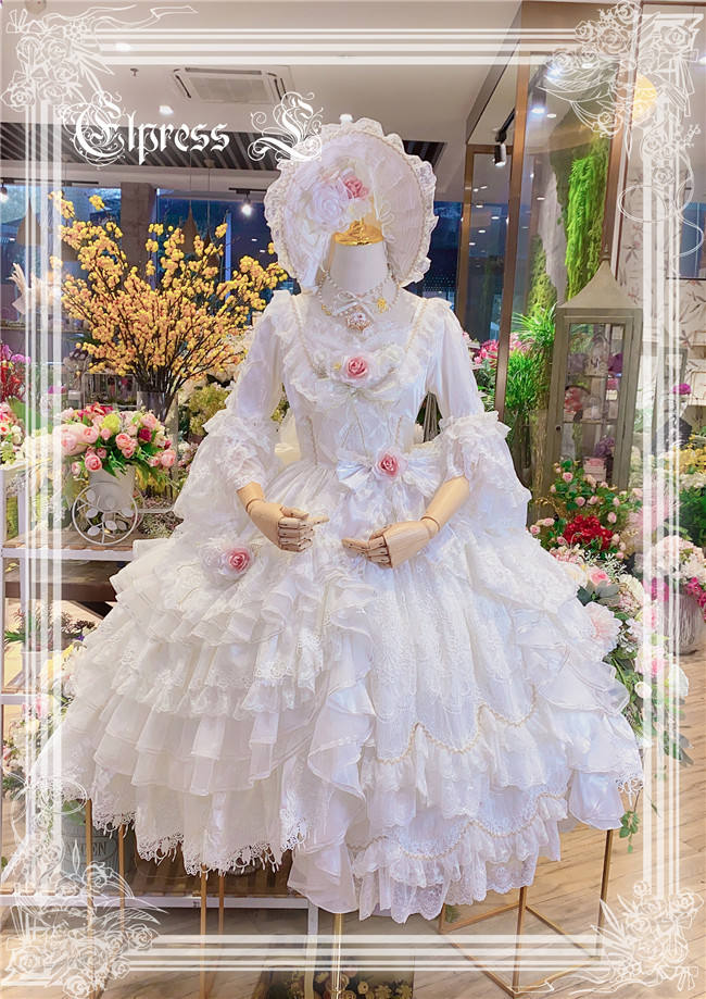Elpress L ~Cloris Luxury Elegant Lolita OP Payment Plan Available - In Stock