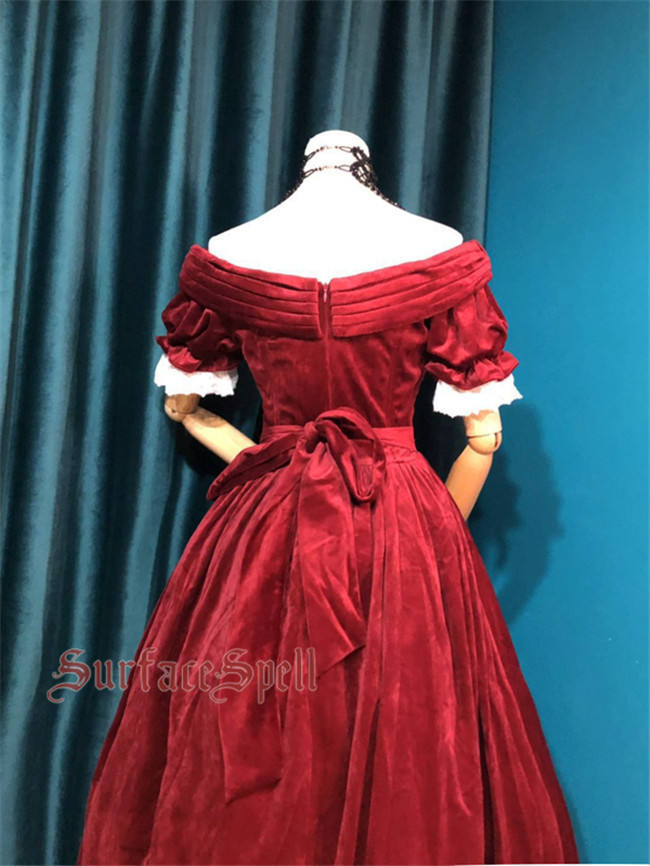 Surfacespell ~ Portrait of A Lady~ Vintage Velvet Lolita OP