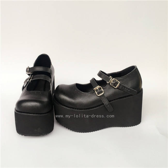 Double Straps Lolita Shoes