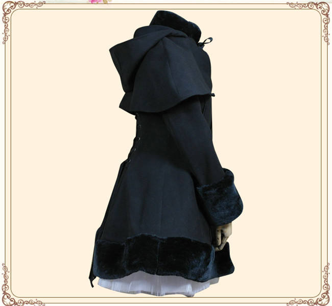 Lolita Princess Sweet Winter Slim Lolita Coat&Cape
