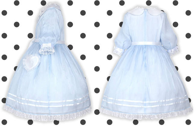 Pumpkin Cat Lolita ~Sweet Toothache~ Lolita OP -Ready made