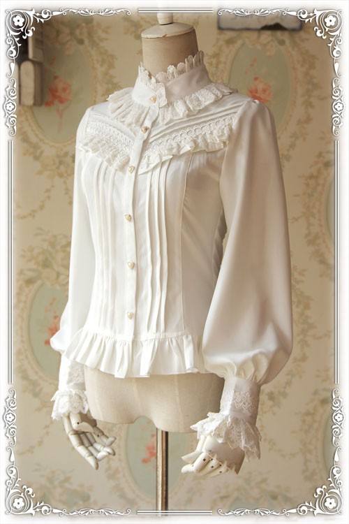 Infanta ~Strong Fragrance~ Thick Chiffon Lolita Blouse