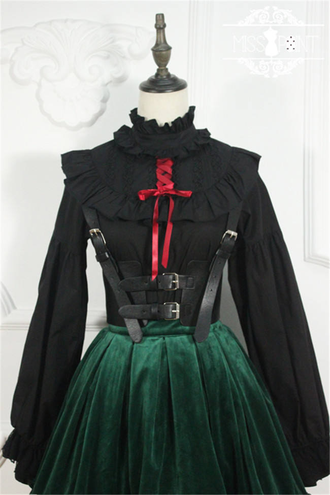 Bisque Doll- Vintage Lolita Blouse Custom Tailor Available
