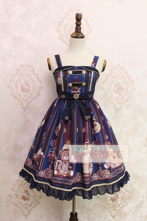 Alice Girl~ Steampunk Bear&Gear~ Lolita JSK