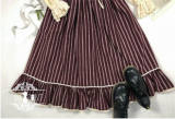 Jennifer~ Vintage Stripe Lolita Corset Salopette -OUT