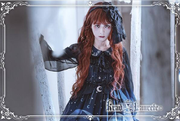 Lost in Sea Blue~ Lolita OP/JSK Short Version/Long Version -Pre-order Closed