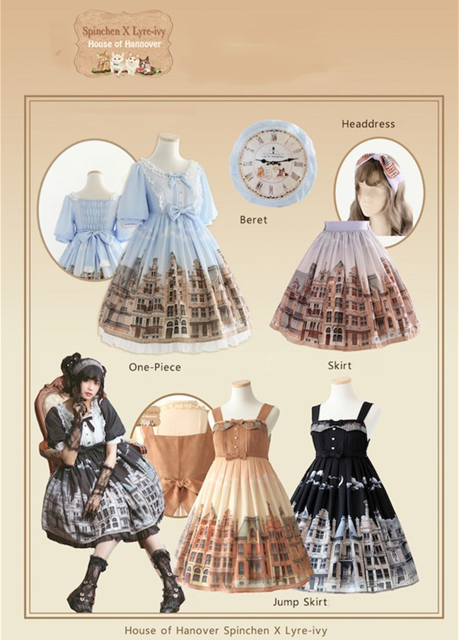 Lyreivy Lolita ~House of Hanover Lolita OP/JSK/Skirt -Pre-order Closed