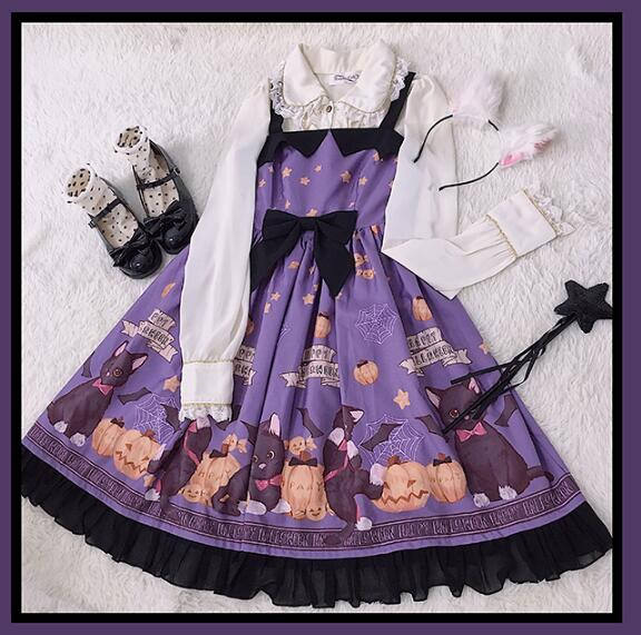 Blood Sucking Cat Vampire Lolita JSK - Ready Made
