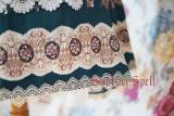 Surface spell ~AlpenRose~ Gothic Ethnic Lolita High Waist Fishbone Skirt