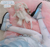 Neverland Lolita ~Sweet Bows Printed Lolita Socks